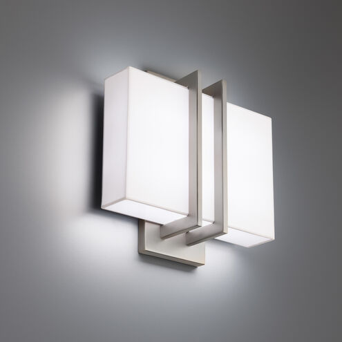 Downton LED 4 inch Brushed Nickel ADA Wall Sconce Wall Light in 3000K Wall Sconce Modern Forms