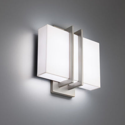 Downton LED 4 inch Brushed Nickel ADA Wall Sconce Wall Light in 3000K Wall Sconce Modern Forms