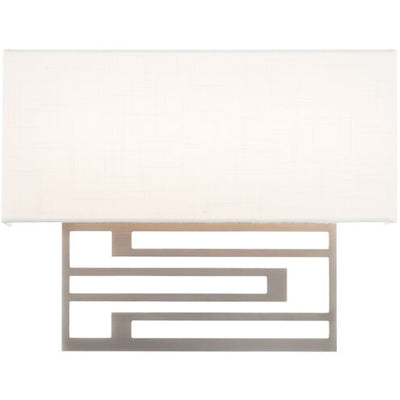 Vander ADA Wall Sconce Wall Light 1 Light 4 inch Brushed Nickel Wall Sconce Modern Forms