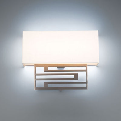 Vander ADA Wall Sconce Wall Light 1 Light 4 inch Brushed Nickel Wall Sconce Modern Forms