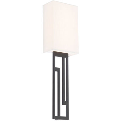 Vander ADA Wall Sconce Wall Light 1 Light 4 inch Black Wall Sconce Modern Forms
