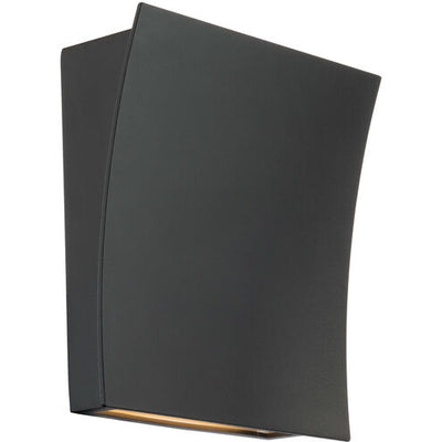 Slide ADA Wall Sconce Wall Light LED 4 inch Black Wall Sconce Modern Forms