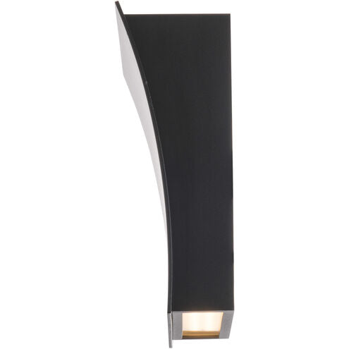Slide ADA Wall Sconce Wall Light LED 4 inch Black Wall Sconce Modern Forms