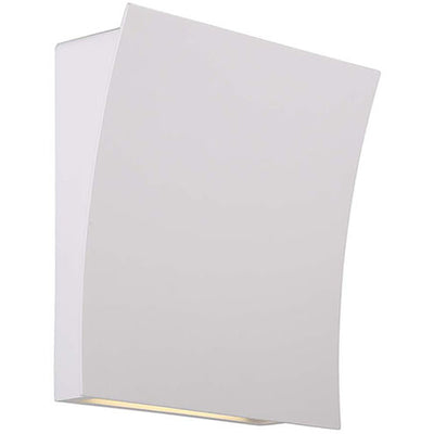 Slide ADA Wall Sconce Wall Light in 2700K LED 4 inch Brushed Aluminum Wall Sconce Modern Forms