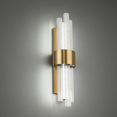 Luzerne LED Aged Brass Bath Vanity & Wall Light 18in Bath and Vanity Modern Forms