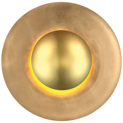 Blaze Wall Sconce Wall Light LED 4 inch Gold Leaf 24in Wall Sconce Modern Forms