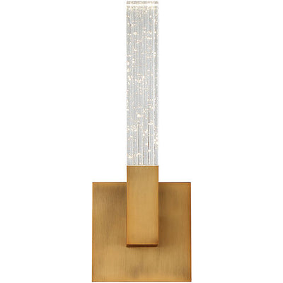 Cinema ADA Wall Sconce Wall Light in 15in LED 4 inch Aged Brass Wall Sconce Modern Forms