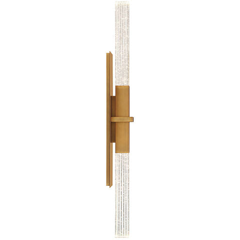 Cinema ADA Wall Sconce Wall Light in 35in LED 4 inch Aged Brass Wall Sconce Modern Forms