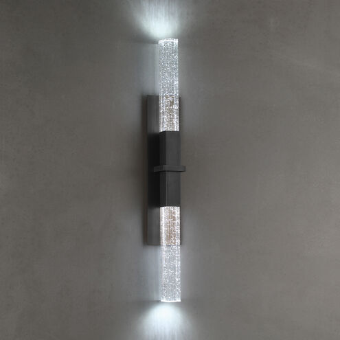 Cinema ADA Wall Sconce Wall Light 2 Light 4 inch Black Wall Sconce Modern Forms