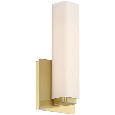 Vogue ADA Wall Sconce Wall Light in 2700K LED 3 inch Brushed Brass Wall Sconce Modern Forms
