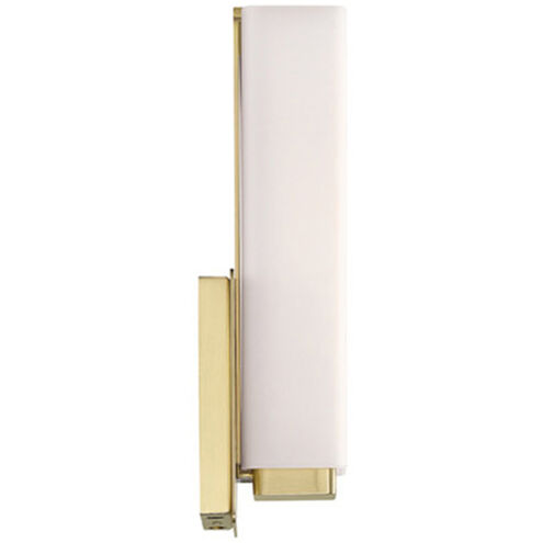 Vogue ADA Wall Sconce Wall Light in 2700K LED 3 inch Brushed Brass Wall Sconce Modern Forms