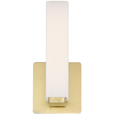 Vogue LED 3 inch Brushed Brass ADA Wall Sconce Wall Light 3000K Wall Sconce Modern Forms