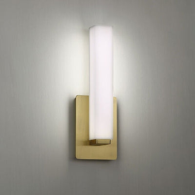 Vogue ADA Wall Sconce Wall Light in 2700K LED 3 inch Brushed Brass Wall Sconce Modern Forms