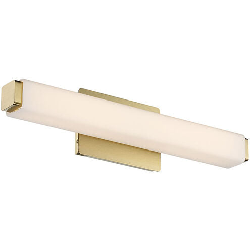 Vogue Bath Vanity & Wall Light in 2700K LED 20 inch Brushed Brass Bath and Vanity Modern Forms