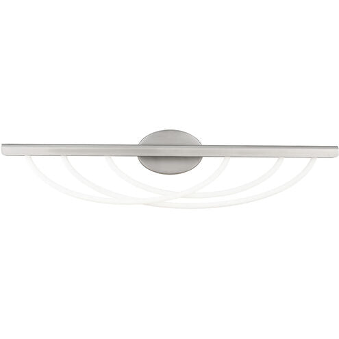 Swoop 1 Light 34 inch Brushed Nickel Bath Vanity Light Wall Light Bath and Vanity Modern Forms