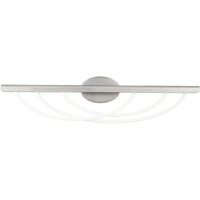 Swoop 1 Light 34 inch Brushed Nickel Bath Vanity Light Wall Light Bath and Vanity Modern Forms