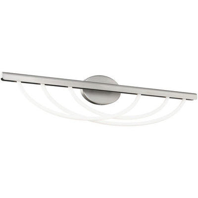 Swoop 1 Light 34 inch Brushed Nickel Bath Vanity Light Wall Light Bath and Vanity Modern Forms