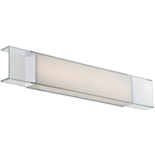 Cloud Bath Vanity & Wall Light in 28in LED 28 inch Chrome Bath and Vanity Modern Forms