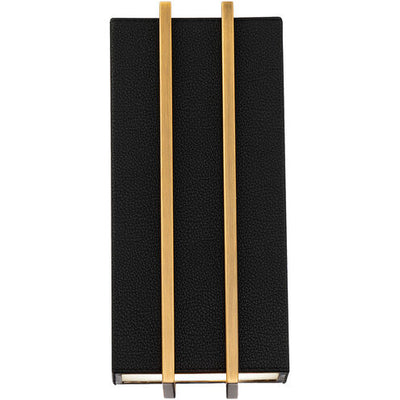 Poet ADA Wall Sconce Wall Light LED 3 inch Black Aged Brass Wall Sconce Modern Forms