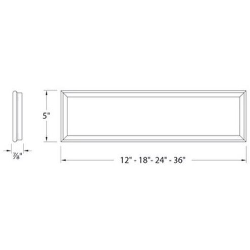 Neo Bathroom Vanity & Wall Light in 24in LED 24 inch Brushed Aluminum Bath and Vanity Modern Forms