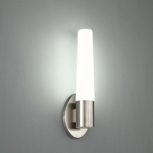 Tusk ADA Wall Sconce Wall Light in 17in LED 4 inch Brushed Nickel Wall Sconce Modern Forms