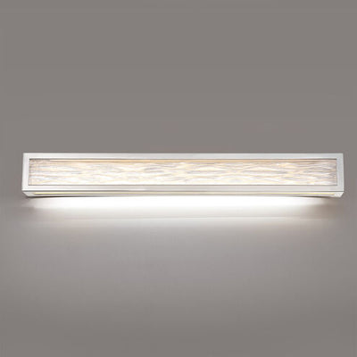 Shock Waves LED Brushed Nickel Bath Vanity & Wall Light 38in Bath and Vanity Modern Forms