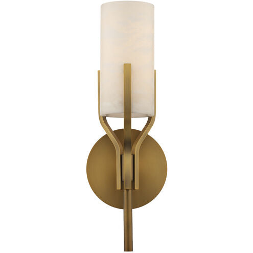 Firenze 1 Light Aged Brass Wall Sconce Wall Light Wall Sconce Modern Forms