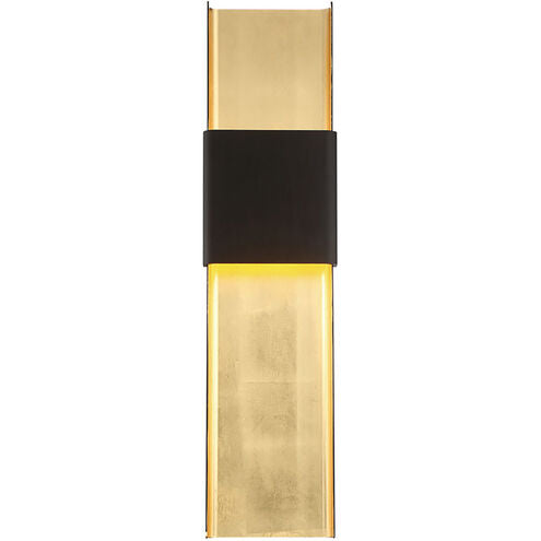 Tribeca ADA Wall Sconce Wall Light LED 4 inch Bronze Gold Leaf Wall Sconce Modern Forms