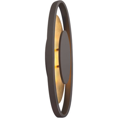 Valor ADA Wall Sconce Wall Light LED 3 inch Bronze Gold Leaf Wall Sconce Modern Forms