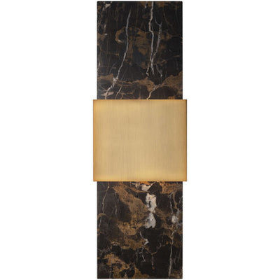Mercer 1 Light Black Aged Brass ADA Wall Sconce Wall Light Wall Sconce Modern Forms