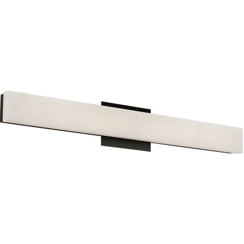 Lanza Bathroom Vanity Light Wall Light 1 Light 27 inch Aged Brass Bath and Vanity Modern Forms