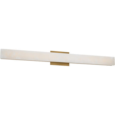 Lanza Bathroom Vanity Light Wall Light 1 Light 34 inch Aged Brass Bath and Vanity Modern Forms