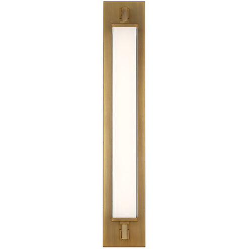 Gatsby LED 4 inch Aged Brass ADA Wall Sconce Wall Light Wall Sconce Modern Forms