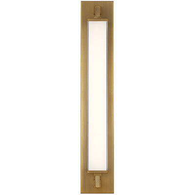 Gatsby LED 4 inch Aged Brass ADA Wall Sconce Wall Light Wall Sconce Modern Forms
