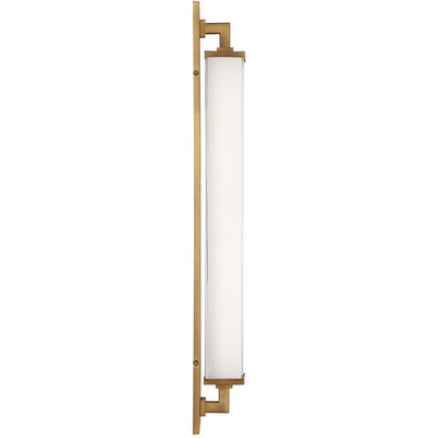 Gatsby LED 4 inch Aged Brass ADA Wall Sconce Wall Light Wall Sconce Modern Forms