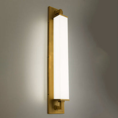 Gatsby LED 4 inch Aged Brass ADA Wall Sconce Wall Light Wall Sconce Modern Forms