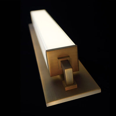Gatsby LED 4 inch Aged Brass ADA Wall Sconce Wall Light Wall Sconce Modern Forms
