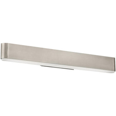 Brushed Nickel Bath Vanity & Wall Light 2700K 24in Size Bath and Vanity Modern Forms