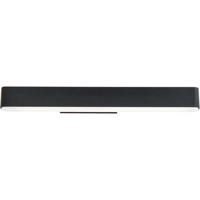 Bathroom Vanity Wall Light 2700K Lamping Color Temp, 24in Size Black Bath and Vanity Modern Forms