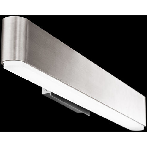 24 inch Brushed Nickel Bath Vanity & Wall Light 3000K Bath and Vanity Modern Forms