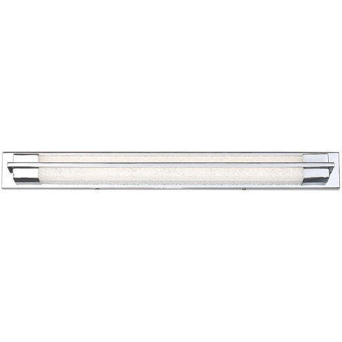 Ice LED 3 inch Chrome Bath Vanity & Wall Light 27in Bath and Vanity Modern Forms