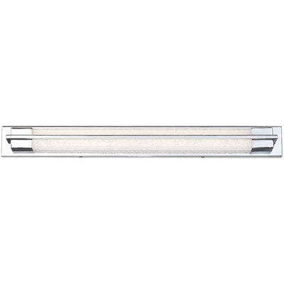 Ice LED 3 inch Chrome Bath Vanity & Wall Light 27in Bath and Vanity Modern Forms