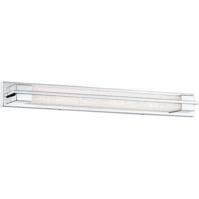 Ice LED 3 inch Chrome Bath Vanity & Wall Light 27in Bath and Vanity Modern Forms