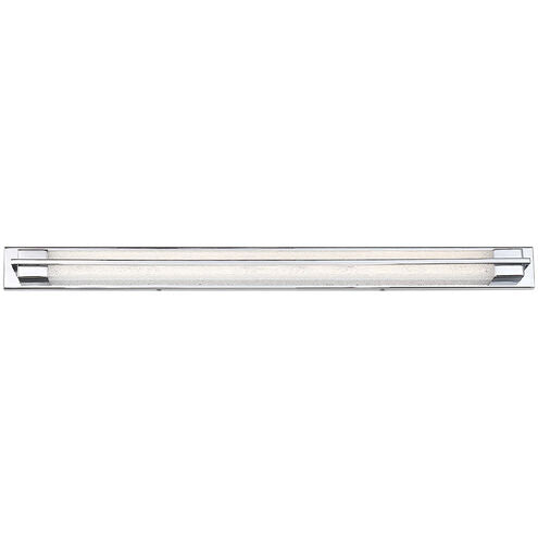 Ice LED 3 inch Chrome Bath Vanity & Wall Light 37in Bath and Vanity Modern Forms