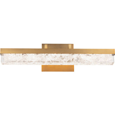 Minx Bath Vanity & Wall Light in 21in LED 21 inch Aged Brass Bath and Vanity Modern Forms