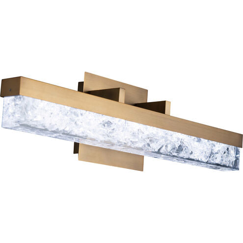 Minx Bath Vanity & Wall Light in 21in LED 21 inch Aged Brass Bath and Vanity Modern Forms