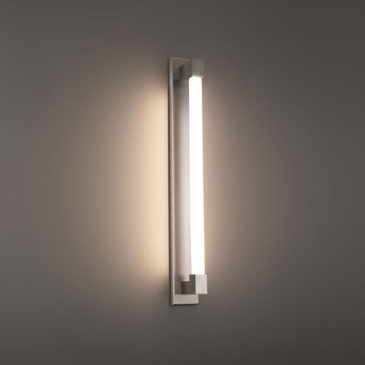 Barre Brushed Nickel Bath Vanity & Wall Light 1 Light 27 inch Bath and Vanity Modern Forms