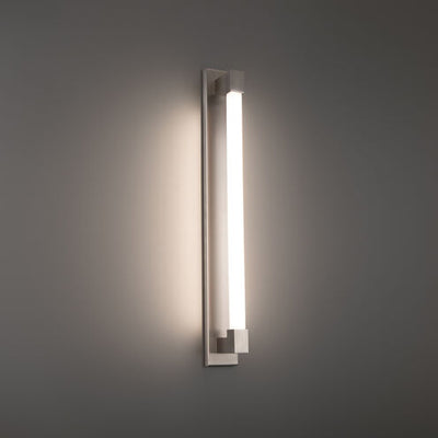 Barre Brushed Nickel Bath Vanity & Wall Light 1 Light 27 inch Bath and Vanity Modern Forms