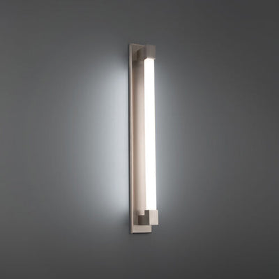 Barre Brushed Nickel Bath Vanity & Wall Light  Light 27 inch Bath and Vanity Modern Forms