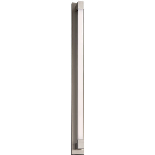 Barre Brushed Nickel Bathroom Vanity & Wall Light 1 Light 37 inch Bath and Vanity Modern Forms